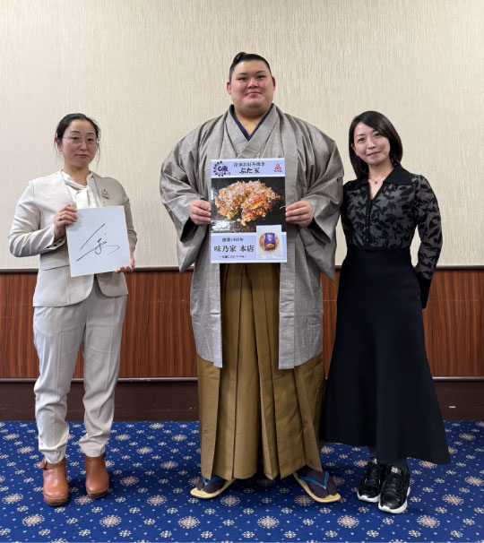 横綱 大の里との撮影 その2